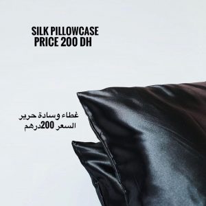 Black Silk Pillowcase