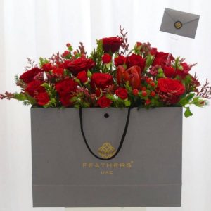 Feathers women’s necklace and bracelet